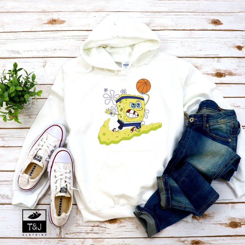 Spongebob Basketball lover hoodie, Sweatshirt